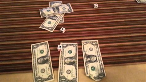 dice game with dollar bills|Dollar Bill Game (Left, Center, Right).